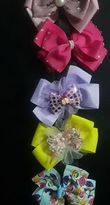 Set of 5 girls hair bows